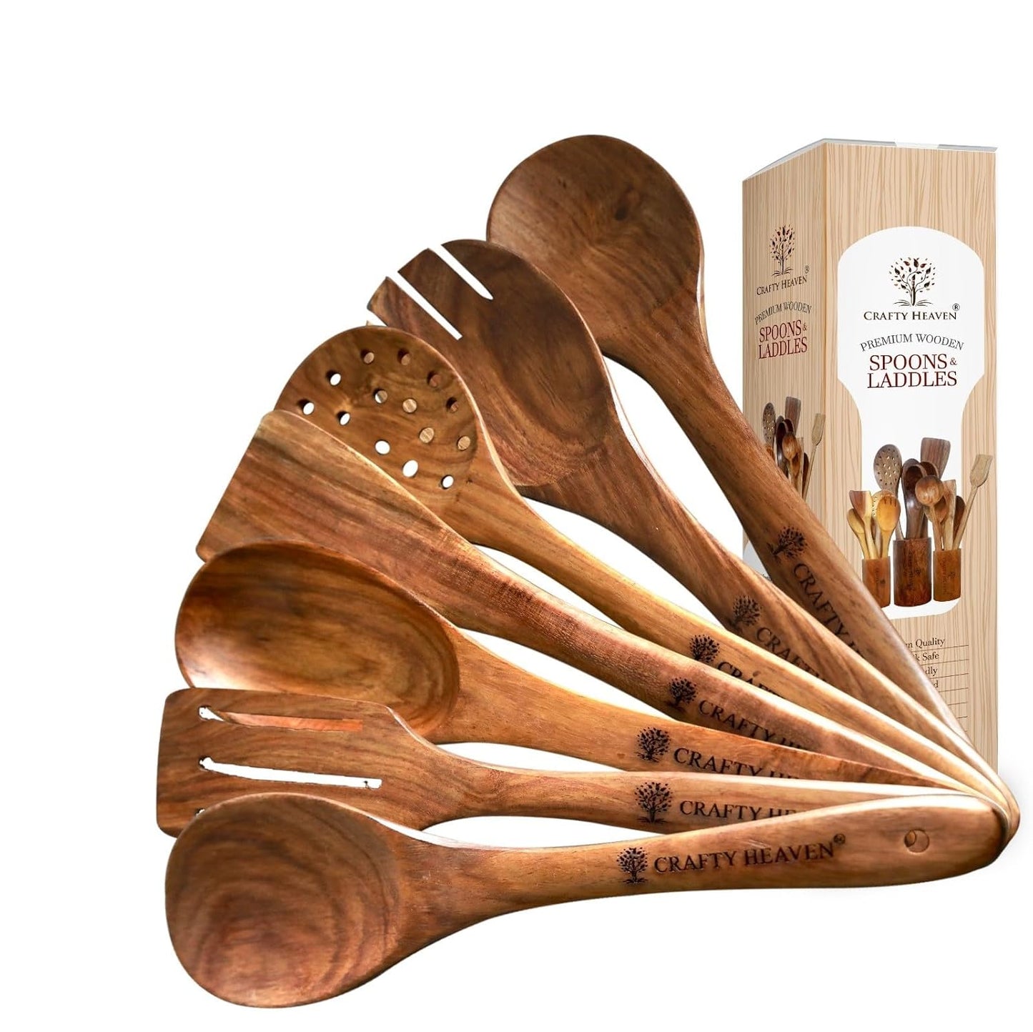 Wooden Spatula and Spoons